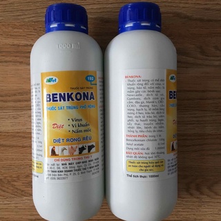 BENKONA 1 lít thuốc sát trùng phổ rộng