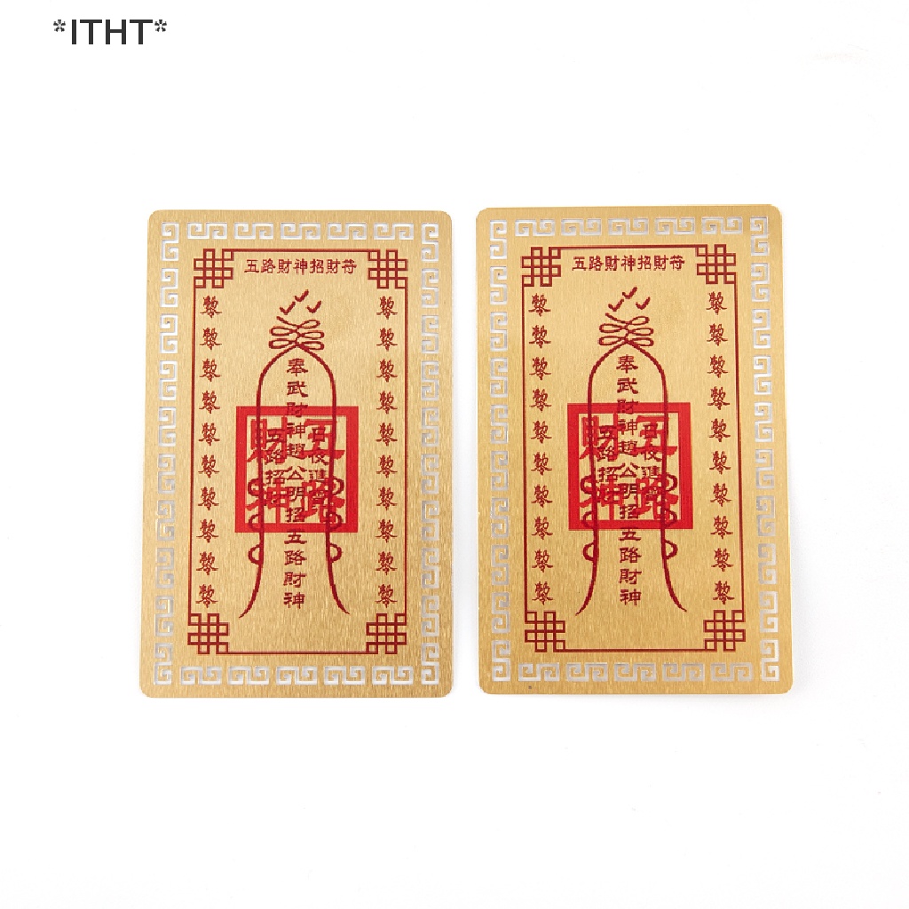 Thẻ Bùa May Mắn Mang Lại May Mắn Phong Thủy Trang Trí Nhà Cửa
