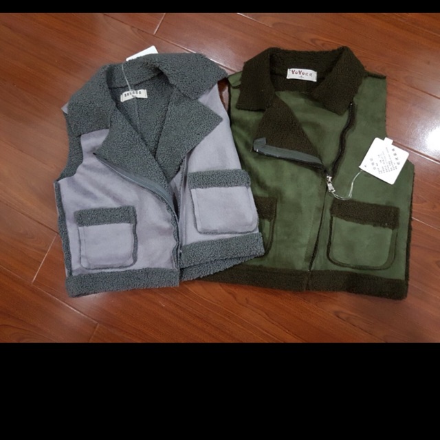 Freeship 99k TQ_Áo khoác da lộn