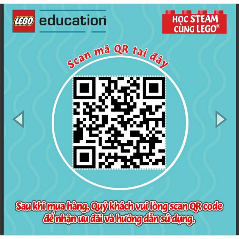 Bộ LEGO Education BricQ cho bé từ 6 tuổi trở lên