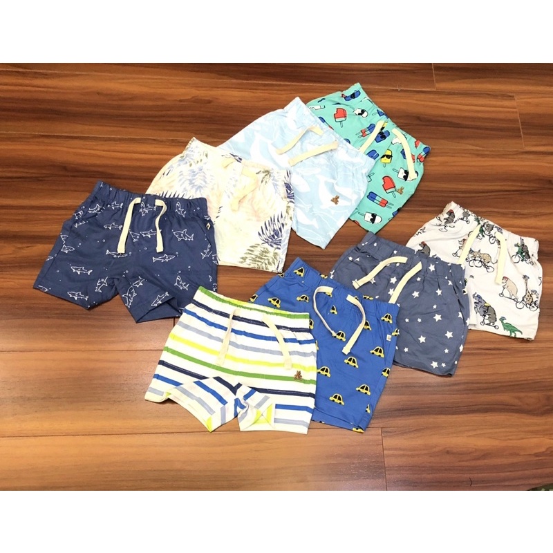 Set 3c Quần bé trai xuất dư,Baby Gap 3-24m, PoLo size 2-6y