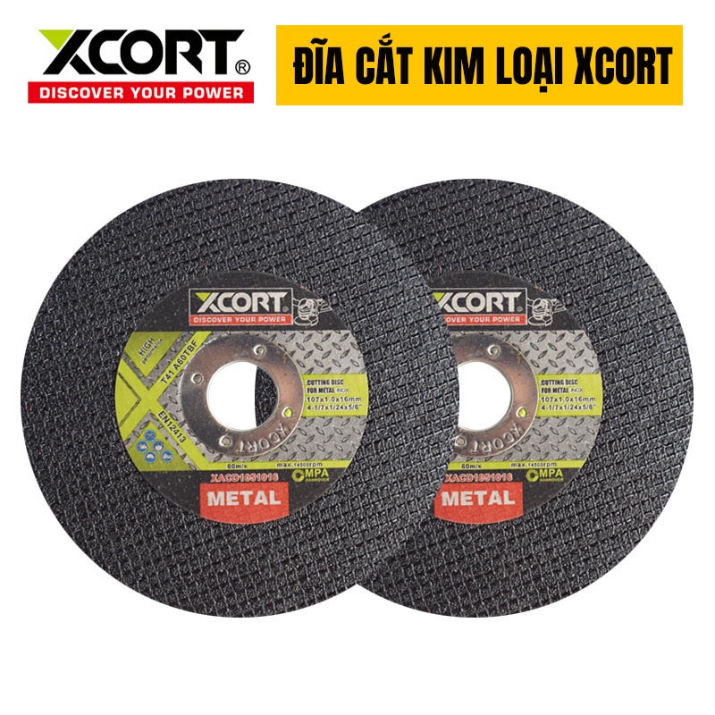 Đĩa cắt kim loại ,Đĩa máy cắt cầm tay,Đĩa máy mài 100mm XCORT HÌNH ẢNH THỰC TẾ