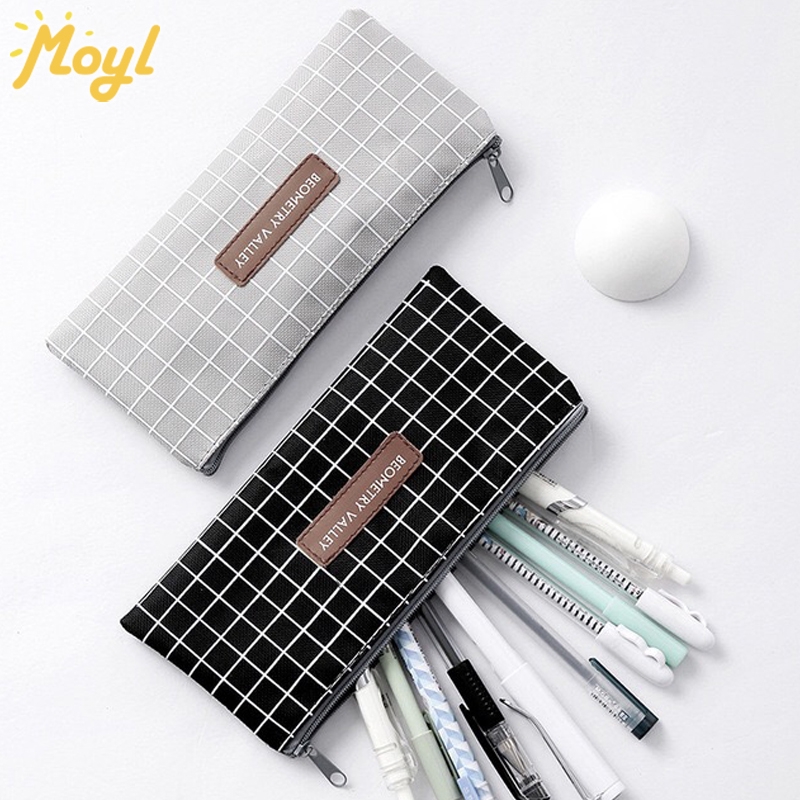 Bóp bút vải canvas thiết kế đáng yêu dễ thương dành cho học sinh