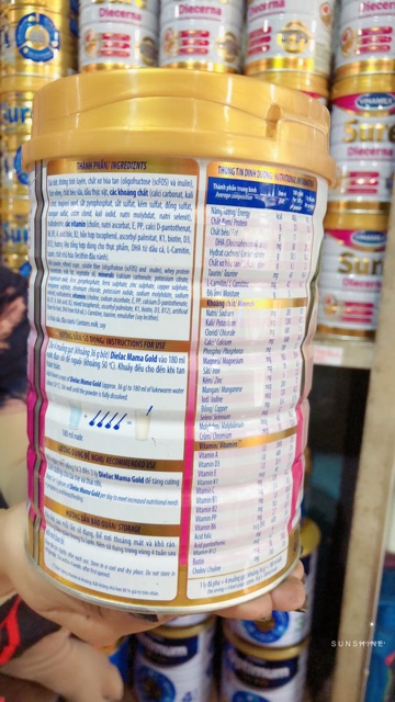 [HSD-Tháng 01/2023] Sữa Bột Dielac MaMa Gold Lon 900g