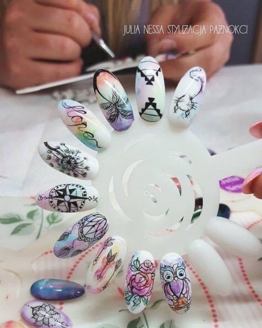 Set gel vẽ móng tay chân 12 màu đặc , mướt , Kitty vẽ móng tay chân