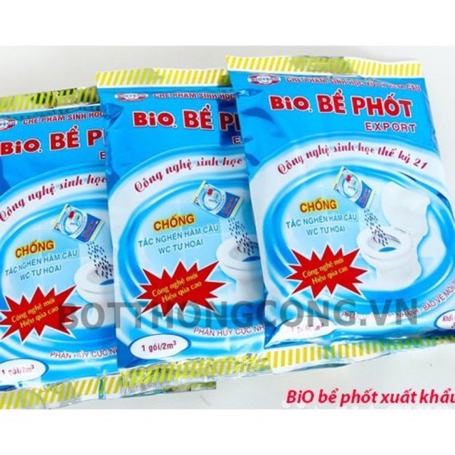 Bio bể phốt, men xử lý bể phốt cực mạnh