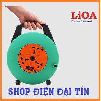 Ổ cắm điện LIOA quay tay, tròn tiện lợi 10m, 5m