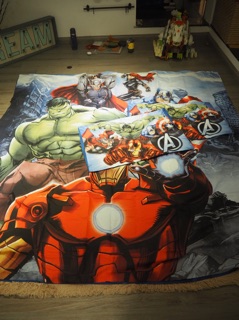 Bộ vỏ chăn gối #Avengers cho bé