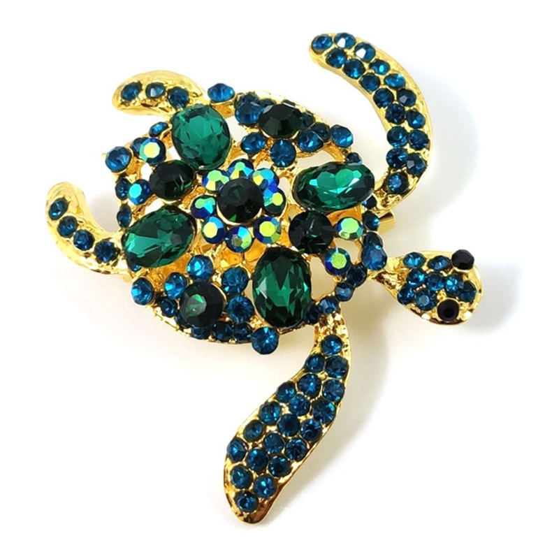 Ghim Cài Áo Hình Rùa Con Dễ Thương Dành Cho Nữ