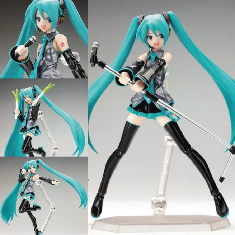 Anime Canto Ảo Cebola MIKU Figma 014 PVC Nhân Vật Hành Động Không Hộp