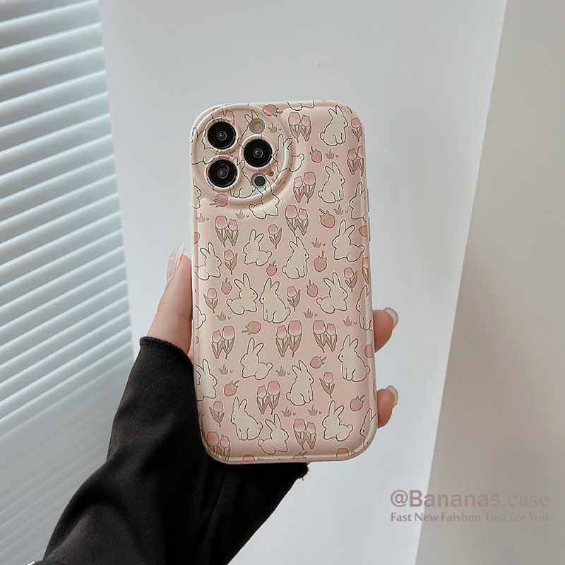 Ốp Điện Thoại Có Giá Đỡ Hình Thỏ Cho iPhone 14 Pro Max 13 Pro Max 12 Pro Max 11 Pro Max X XS XR XS Max