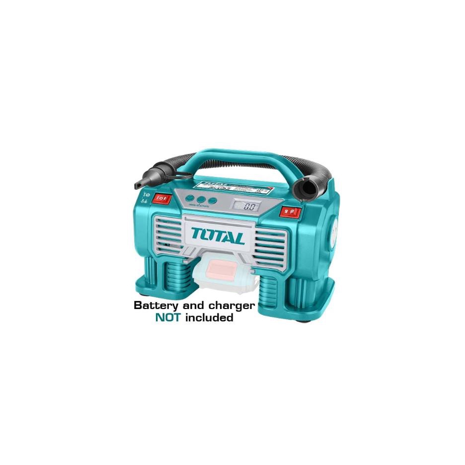 20V Máy nén khí tự động dùng pin Total TACLI2002