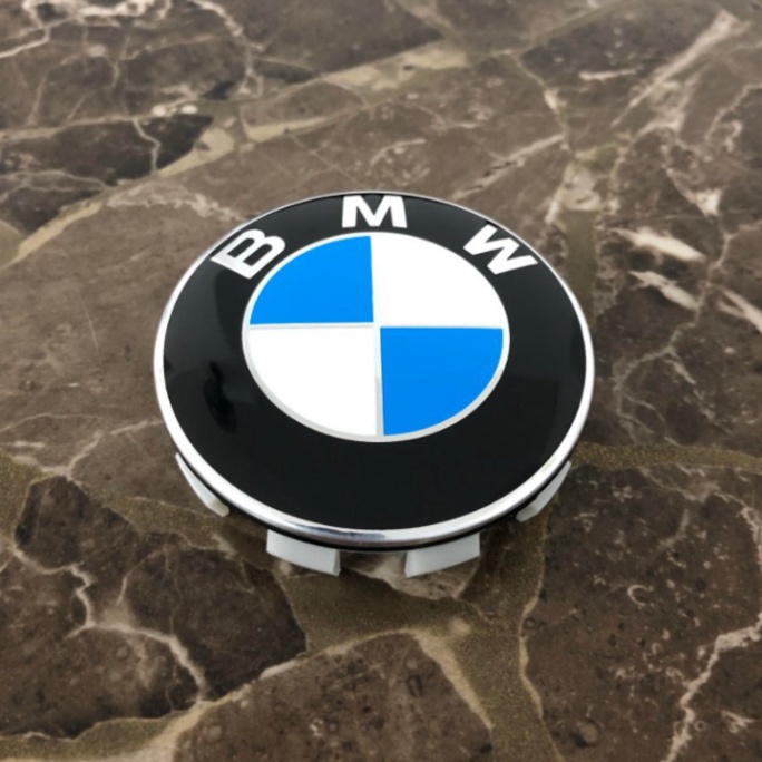 [GIÁ SỐC - HÀNG CHÍNH HÃNG] Logo chụp mâm, ốp lazang bánh xe ô tô BMW, đường kính 68mm - Mã sản phẩm BMW68