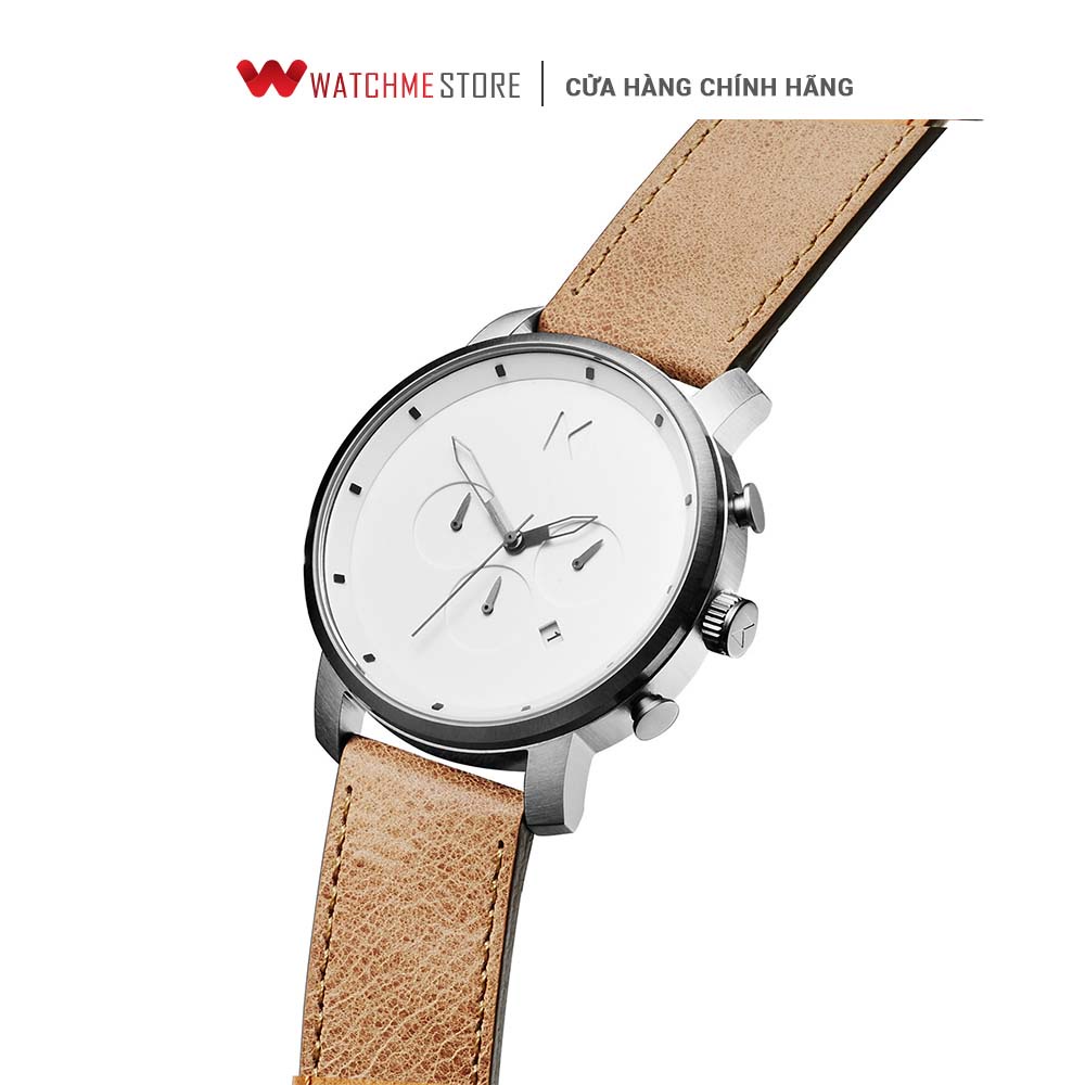 [ ĐẶC BIỆT 18-29.07 - VOUCHER 10%] - Đồng hồ Nam MVMT dây da 45mm - D-MC01WT
