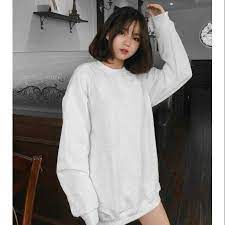 Áo Sweater nữ, Áo Hoodie nỉ Trơn cổ tròn Hotalishop | BigBuy360 - bigbuy360.vn