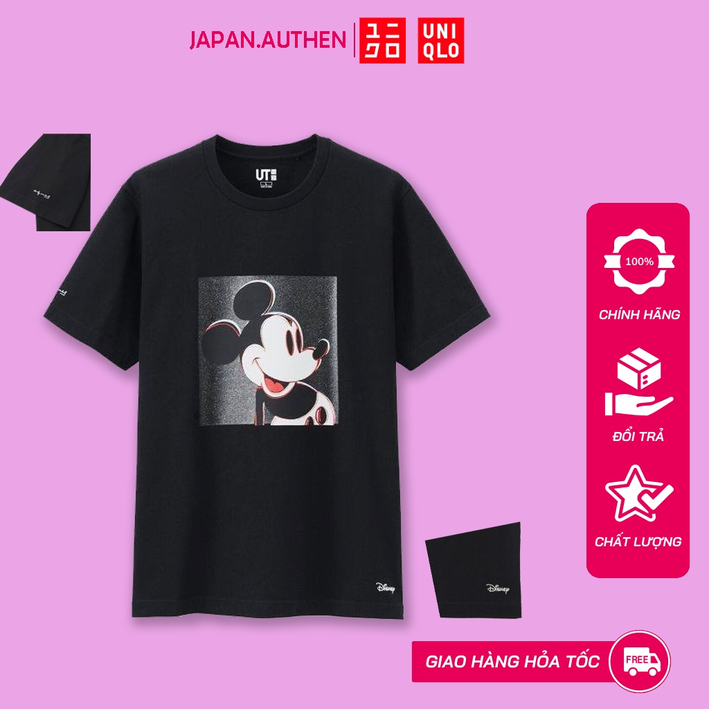 Áo Thun Uniqlo Mickey Mouse  (By Andy Warhol UT)