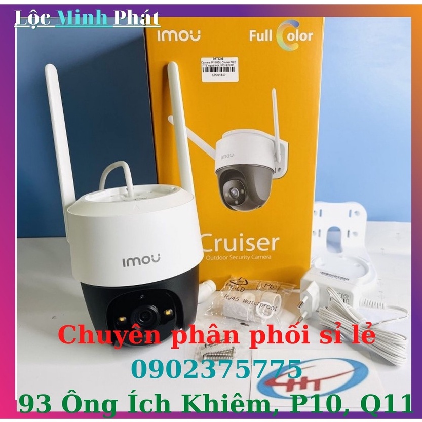 Camera IP Wifi PTZ Imou IPC-S22FP 2MP FullColor ngoài trời hàng chính hãng