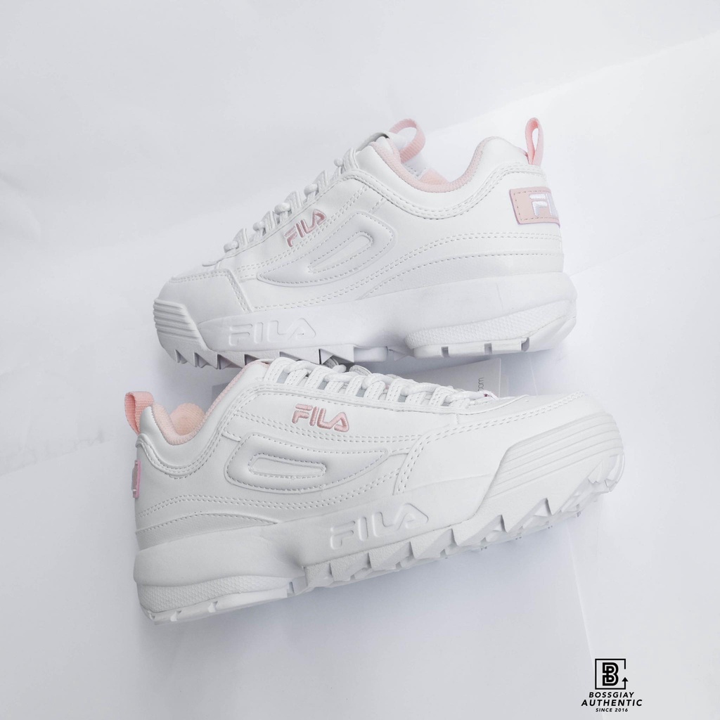 Giày FILA Auth FILA Disruptor 2 Hàn Quốc Chuẩn Chính Hãng - Giày FILAKOREA Cá Mập Tăng 5cm Chiều Cao