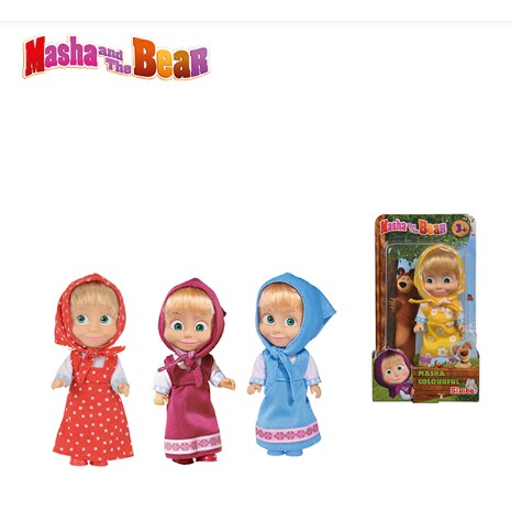 109301678 Đồ Chơi Búp Bê MASHA AND THE BEAR Masha Colourful