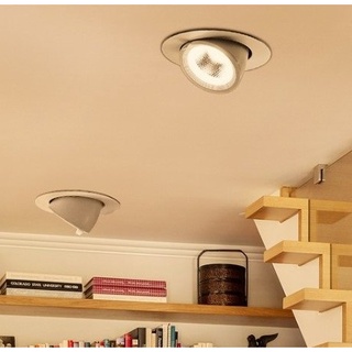 Đèn Led Âm Trần Đế Xoay 360 Độ 12w, Đèn Soi Tường, Đèn Rọi Tranh Giá Tốt