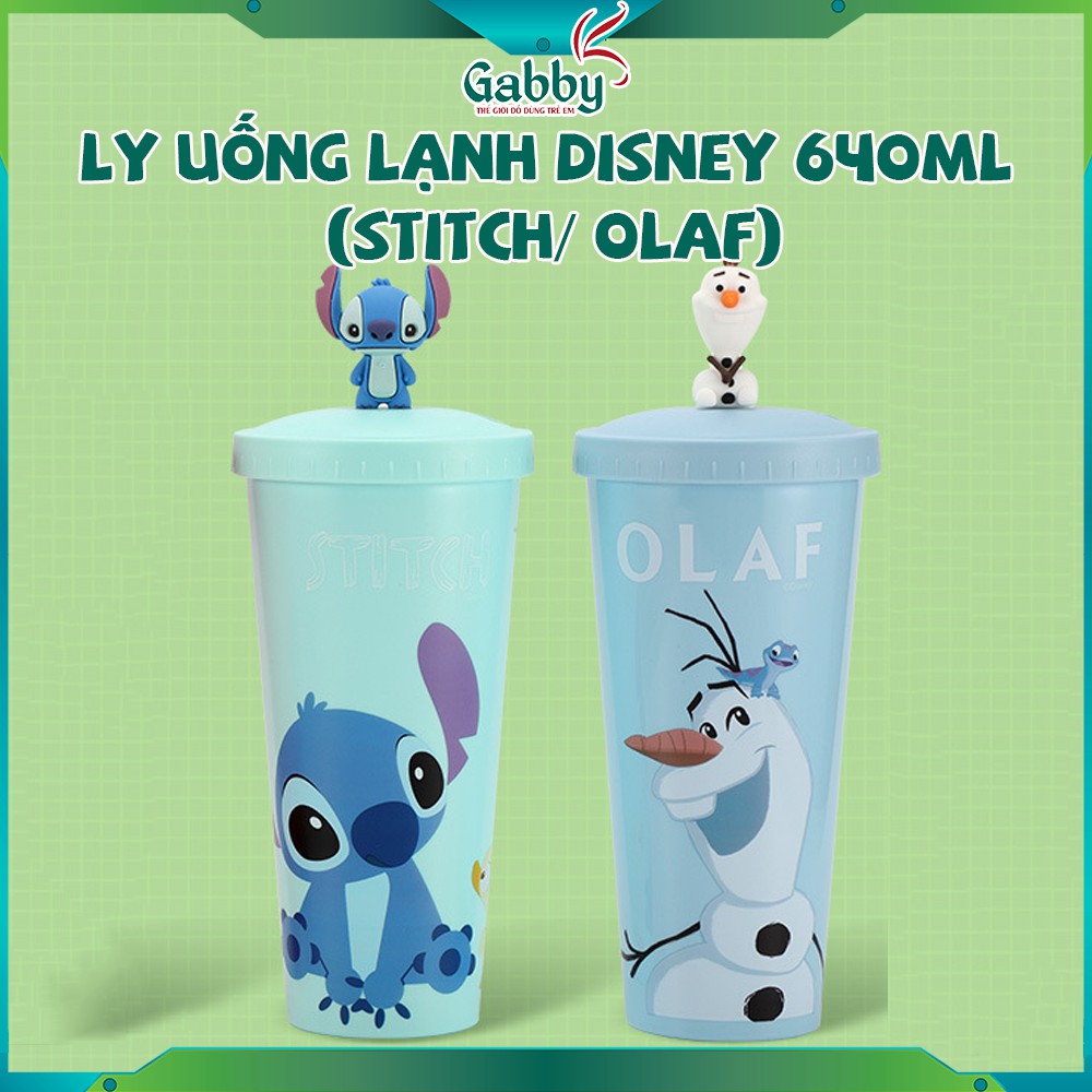 LY UỐNG LẠNH DISNEY 640ML (STITCH/ OLAF)