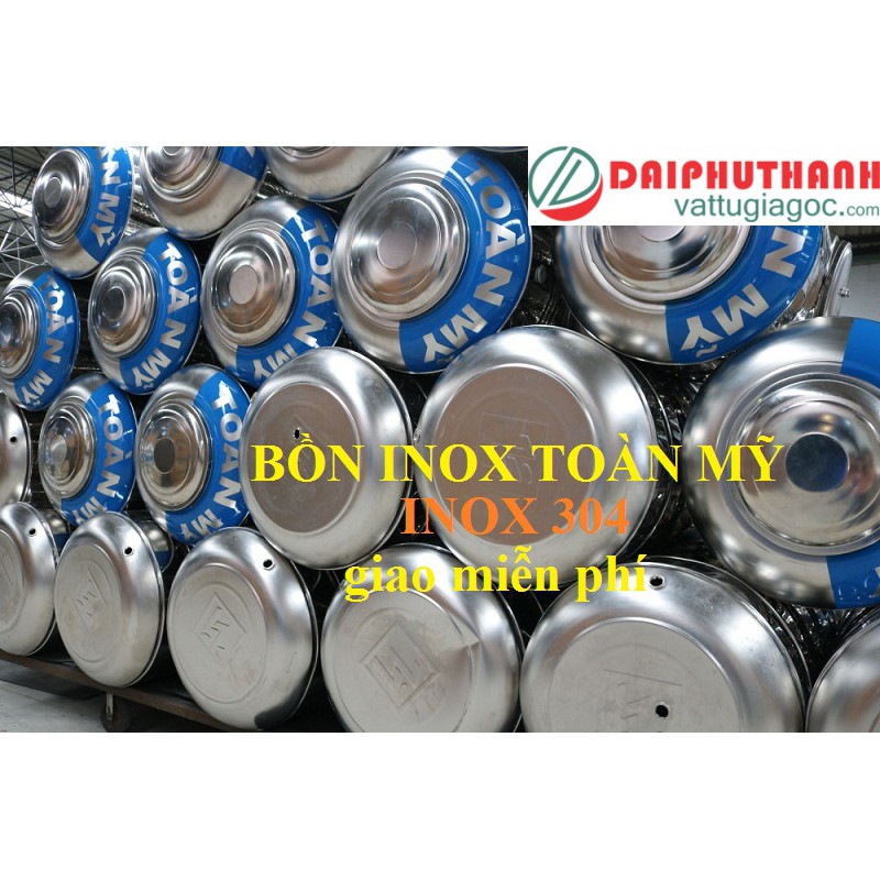 Bồn Nước Inox 304 Toàn Mỹ 1500L-2000L-2500L - Hàng Chính Hãng