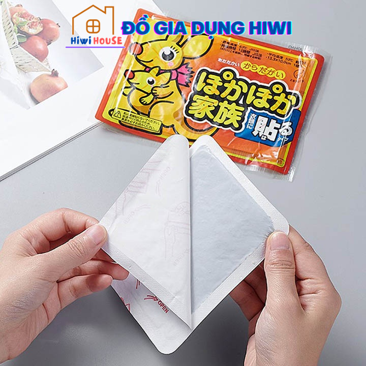 Miếng Dán Giữ Nhiệt Cơ Thể/Bàn Chân - Dán Nóng Sưởi Ấm Ngày Đèn Đỏ, Đau Bụng Kinh