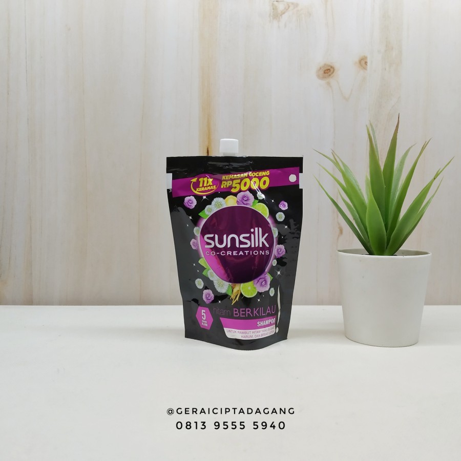 (hàng Mới Về) Túi Đựng Dầu Gội Sunsilk 55 ml Tiện Dụng