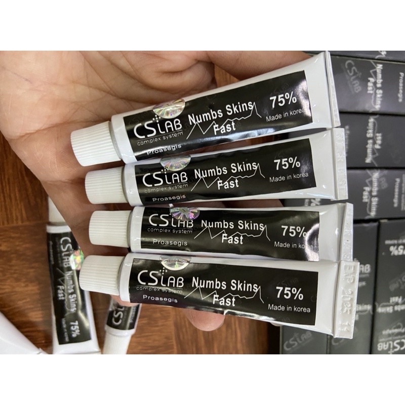 Ủ MÔI CSLAB ĐEN 75% phun xăm