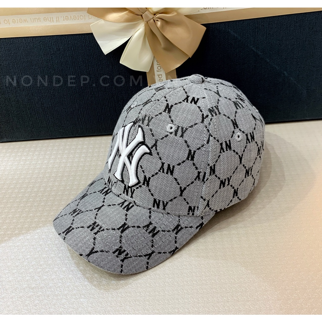 Nón Mũ Lưỡi Trai Nam NY MLB Hàng Hiệu Xuất, HOT TREND, Logo Thêu Nổi, Nón Kết MLB NY  Form Chuẩn