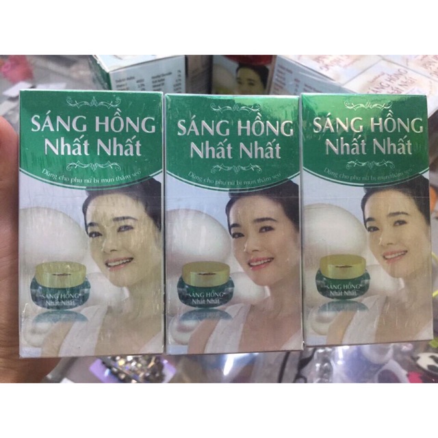 KEM mụn xóa thâm liền sẹo SÁNG HỒNG NHẤT NHẤT 12g và 30g
