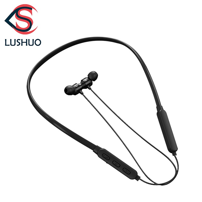 LUSHUO Tai nghe Bluetooth 5.0 180mAh có micro