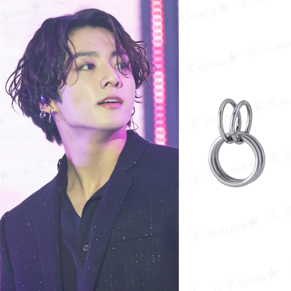 khuyên 3 vòng nối Jungkook - BTS