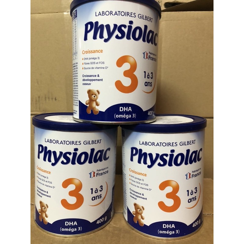 Sữa bột Physiolac 1 - 2 -3( 400G ) Date 9/2023