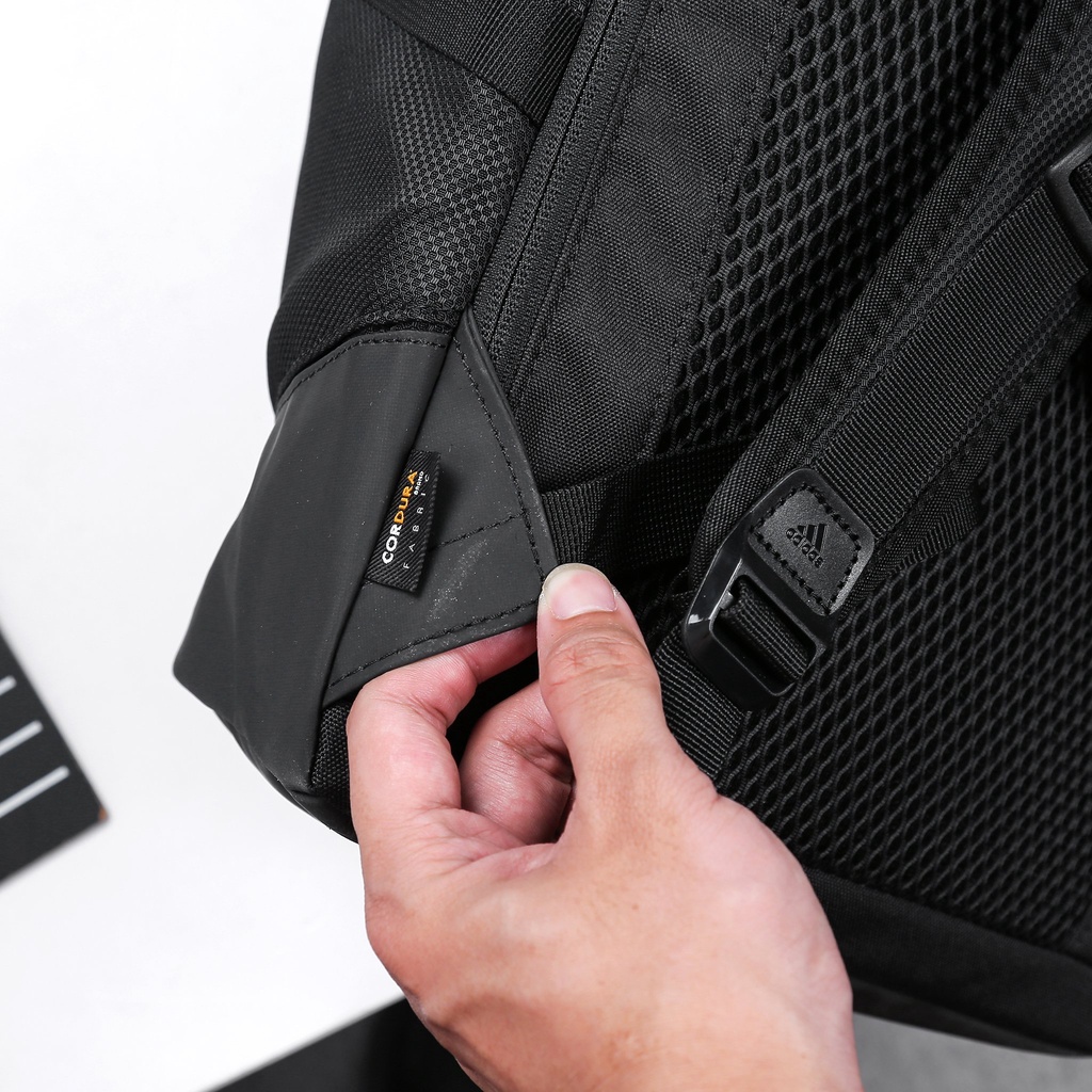 Balo Phượt Du lịch Adidas GL8573 chống nước đựng laptop 15inch có quai đeo trợ lực