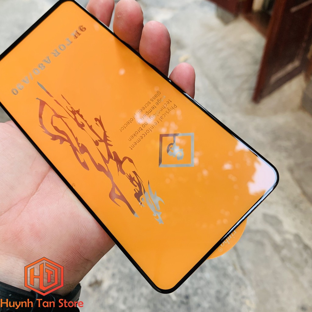 Kính cường lực Xiaomi Redmi K30 , Samsung A80 , A90 Full màn hình 6D cực mượt