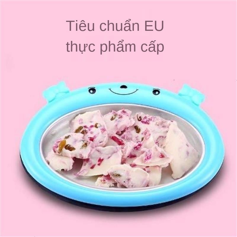 Chuyên bán máy làm sữa chua chiên đá gia dụng mini trẻ em kem cháo bào