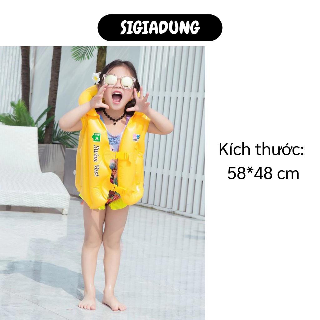 [SGD] Áo Phao Bơi - Áo Cứu Hộ Cho Bé Từ 5-8 Tuổi, Không Độc Hại Da Bé 4088