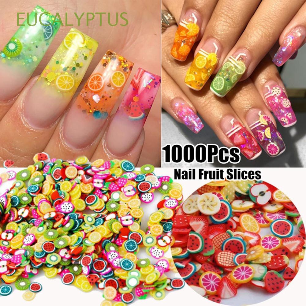 [Hàng mới về] 1000 Nhãn dán nhiều màu trang trí móng đẹp mắt