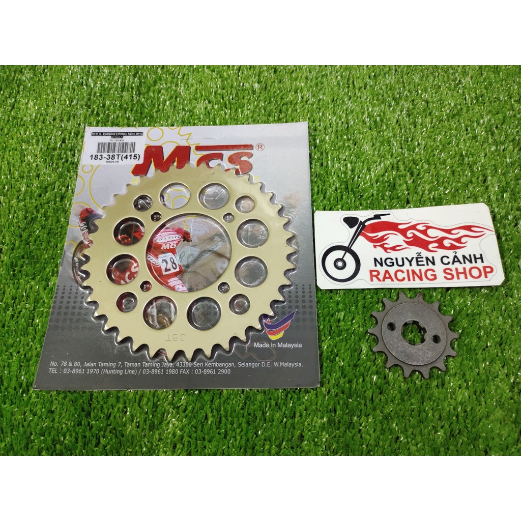 2 món Nhông dĩa MCS 7 ly exciter 135 sirius