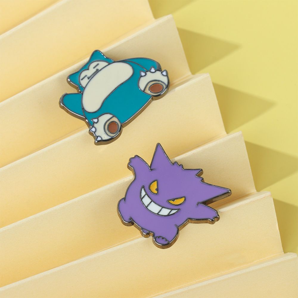 Ghim Cài Áo Bằng Kim Loại Hình Rùa Pokemon Hoạt Hình Dễ Thương
