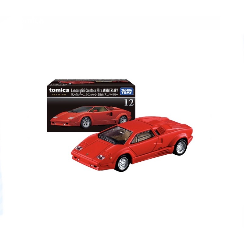 Tomica Premium 12 Lamborghini Countach Kỷ niệm 25 năm Giá 250k