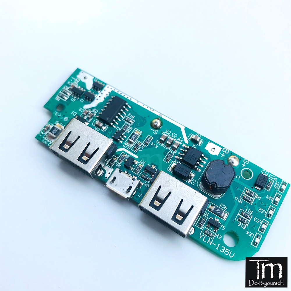 Mạch Sạc Dự Phòng Có Sạc Pin NLMT YLN 135