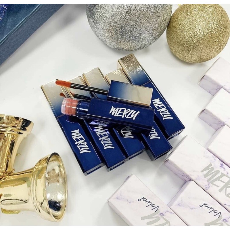 Son Kem Lỳ Merzy Blue Velvet Tint | BigBuy360 - bigbuy360.vn