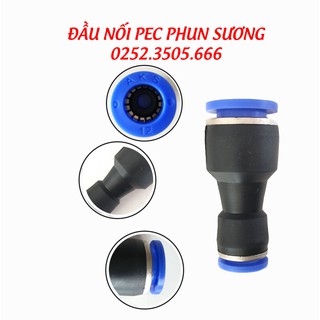 Đầu nối máy phun sương - nối ống 8 ly ra 12 ly - combo 5 cái