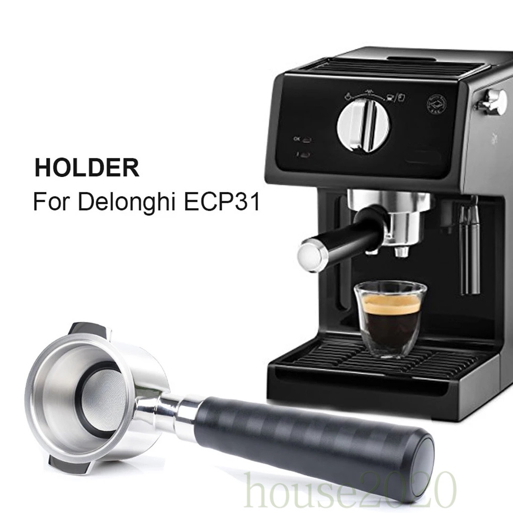 Tay cầm máy pha cà phê không đáy thay thế cho Delonghi ECP31.21/eco310/eco35.31