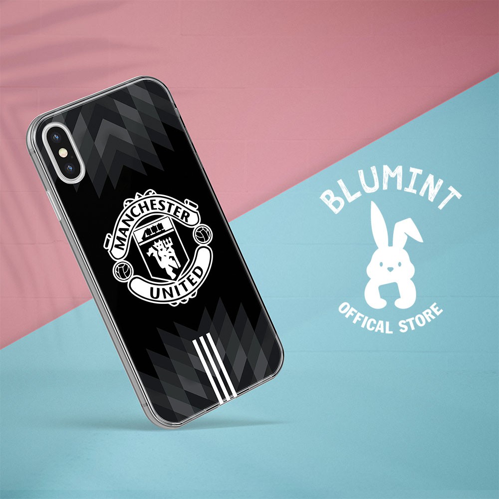 Ốp lưng Clb Manchester United đen trắng Iphone 6s/6plus/6s plus/7/7plus/8/8plus/x/xs/xs max/11/11 promax/12/12 promax_95