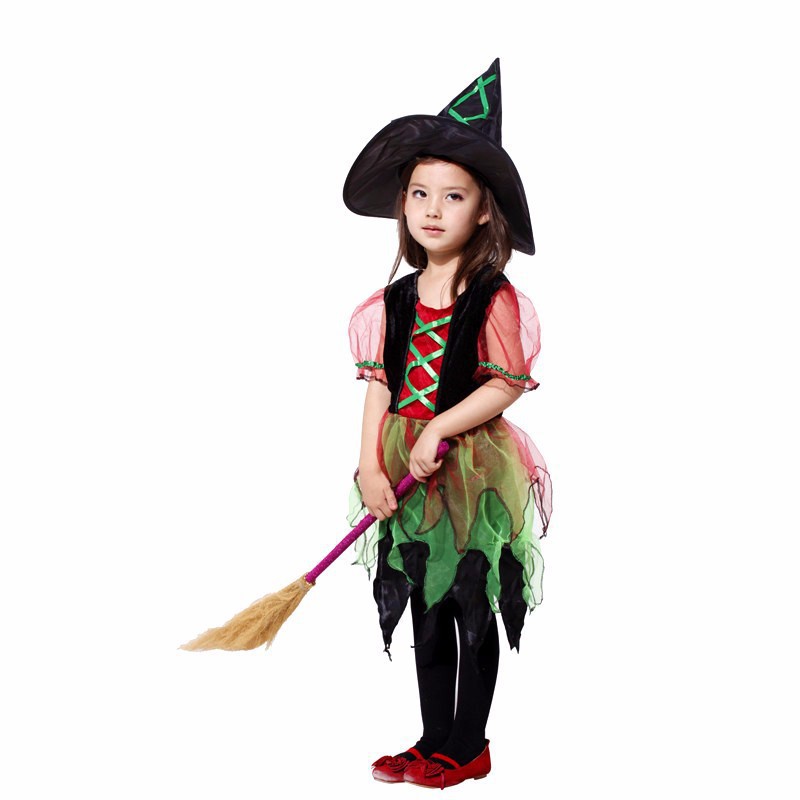 Set Váy đầm và mũ phù thủy