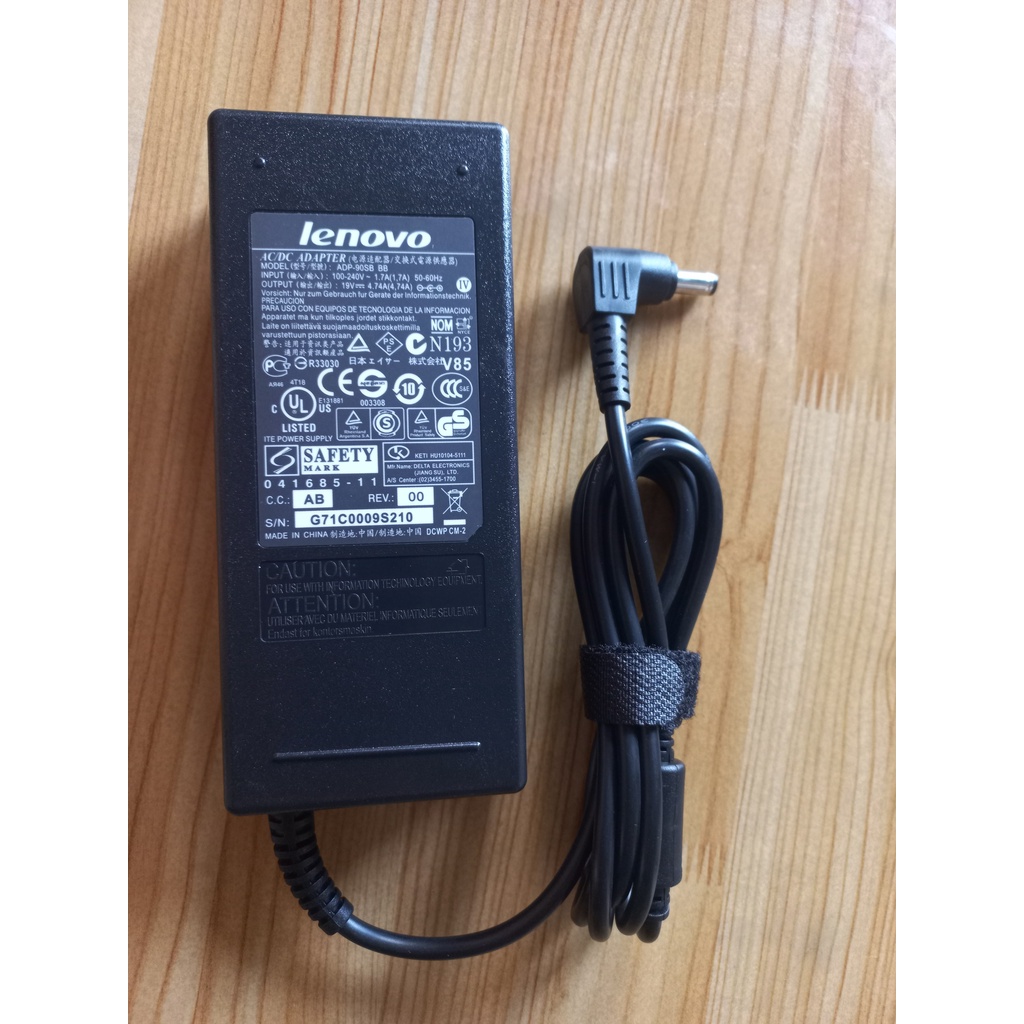 Sạc laptop Lenovo 19V 3.42A / 4.74A đầu nhỏ 5.5 x 2.5mm dây sạc máy tính Lenovo ship hỏa tốc tặng dây nguồn KITPRO