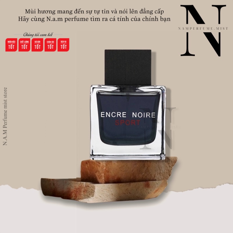 Lalique Encre Noire Sport |  Nước Hoa Nam | Trẻ trung và nam tính